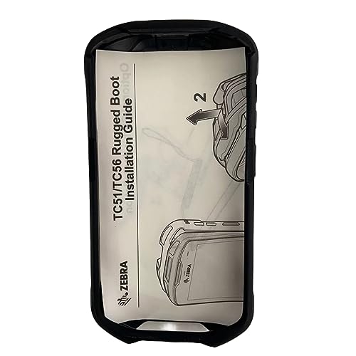image for Protective Cover Bumper Case Boot with Hand Strap for Zebra TC51 TC510