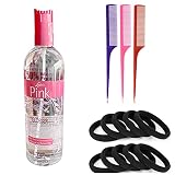 Lusters Pink Luster Pink Glosser Hair Spray with Shea Butter Bonus Size 12 Fl Oz Including 3 Piece R