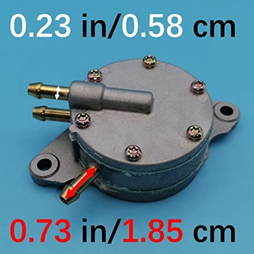 Tuzliufi Fuel Pump Compatible With Yamaha G11A G2A Gas Golf Cart G2 G9 G11 G14 J38-24452-10-00 J38-24410-10-00 1985 1986 1987 1988 1989 1990 1991 1993 1994 1996 1997 1998 1999 2000 2001 New Z91 #TOP5
