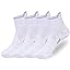 White Gray (4 Pairs)