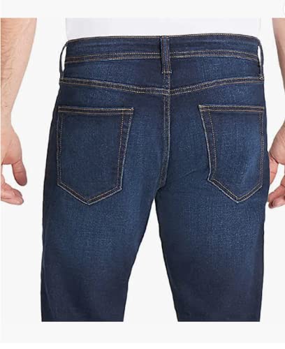 G.H. Bass & Co. Men's Straight Fit Jean (Blue, 32 x 34)3