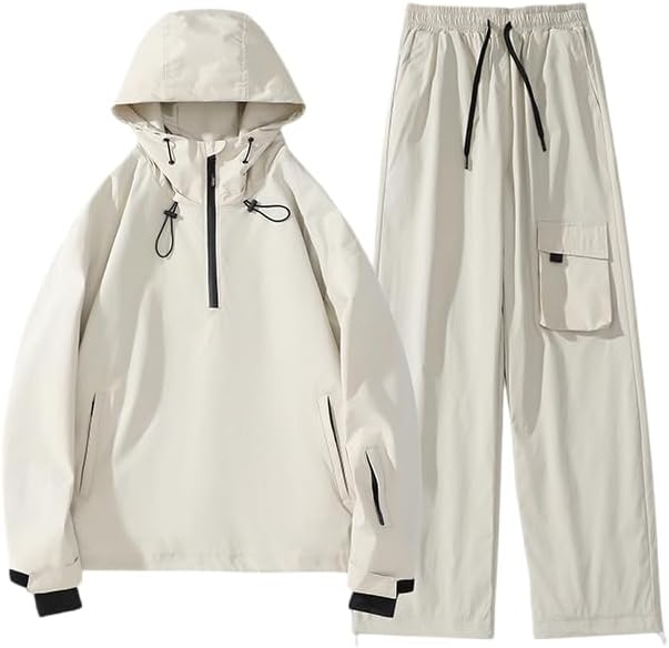 GTTSRQ] スノーボードウェア 上下セット 全色男女兼用 スキーウェア  