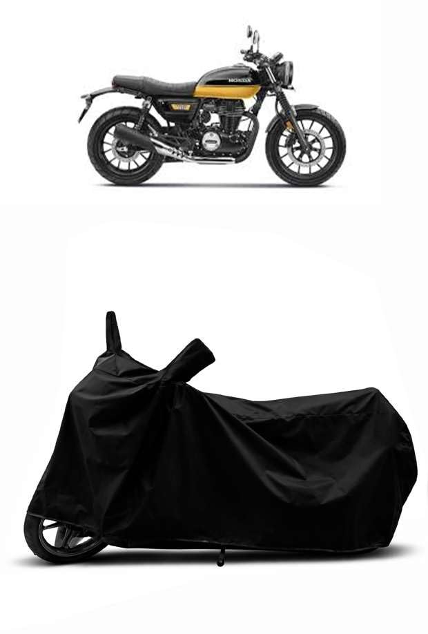 Image of Heavy Duty Waterproof Scooty & Bike Cover for Honda Cb350rs - UV Resistant, Dustproof & Rain Protection, All-Weather Outdoor Cover for Bikes & Scooty with Buckle Straps