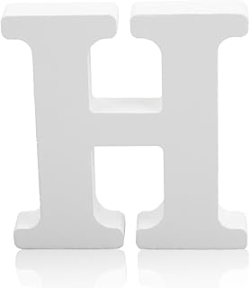 GLADFRESIT Decorative Wood Letters - Standing Alphabet Letters for Craft...