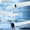 10pcs 20ml Plastic Syringes with 4pcs 13inch Tubing, Syringe for Liquid in Scientific Lab, Pet Feeding, Glue Syringe for Craft Making, Epoxy Resin, Lubricant, Sealants, Lip Gloss Filling and Supplies #1