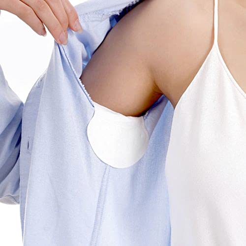 [100PCS] Underarm Sweat Pads, Armpit Sweat Pads for Women and Men, Disposable Underarm Pads for Sweating People, Comfortable Unflavored, Perfect Invisibility