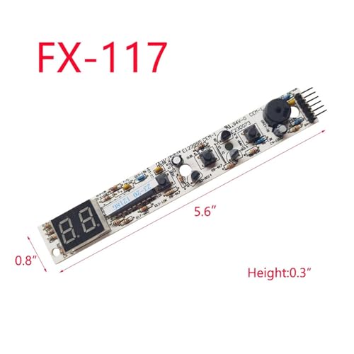 Piezas electrónicas FX-117 con componentes de alta conductividad 5