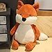 YMQKX 36-90 cm Grande Carino soffice Volpe Peluche Giocattolo Cartone Animato Volpe Animale Peluche Bambola Cuscino per Bambini e Ragazze Coppia Regali d'Amore 90 cm