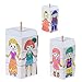 Juguetes artesanales Niños Rotary DIY Papel Color Cumplimiento Graffiti Cambiar Ropa Muñeca Muñeca Creativa Handcraft Puzzle Kindergarten Juguetes for niños sencillo ( Color : Little boy with cap )