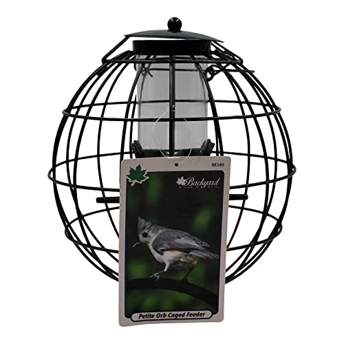 Backyard Essentials Orb Caged Seed Feeder For Wild Birds, Petite Orb Caged Seed Feeder For Outdoors #TOP2