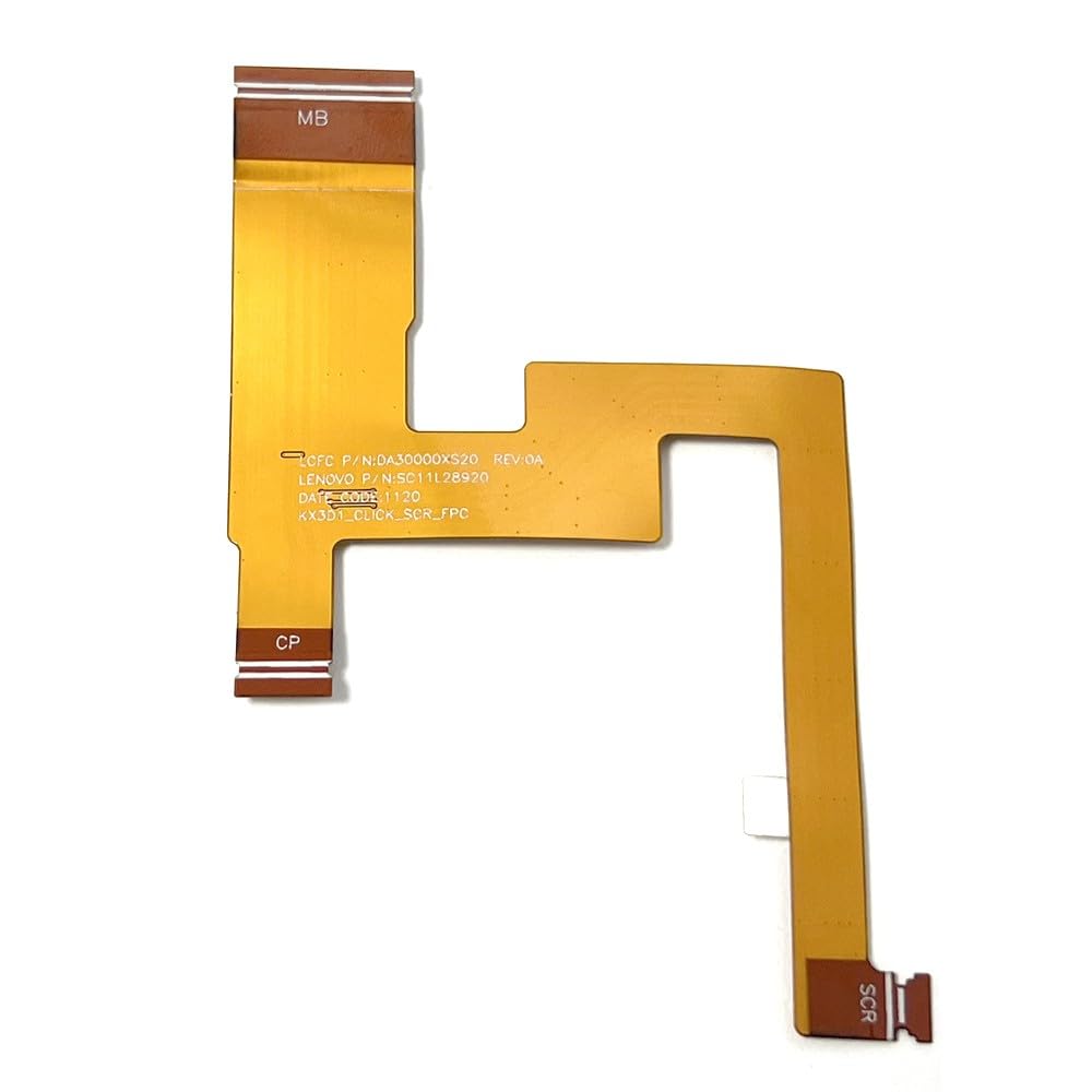 ZAHARA Czytnik kart + FFC elastyczny kabel elastyczny zamiennik taśmy do Lenovo ThinkPad X13 Yoga Gen 4 21F2 21F3 X13 2-in-1 Gen 5 21LW 21LX zewnętrzne czytniki kart pamięci wstążka