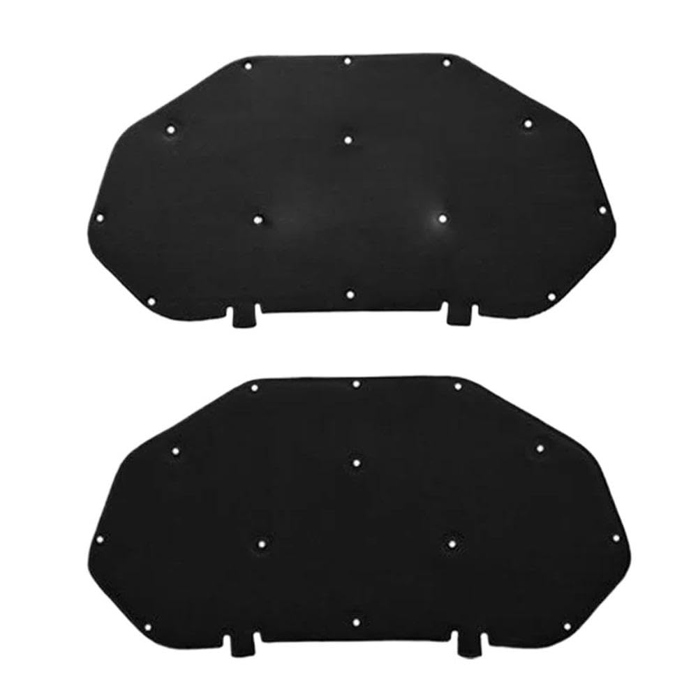Firewall Heat Sound Insulation Cotton Pad for Jetta VA3 2019 Accessories Soundproof Mat Cover Body Parts(Style 1)