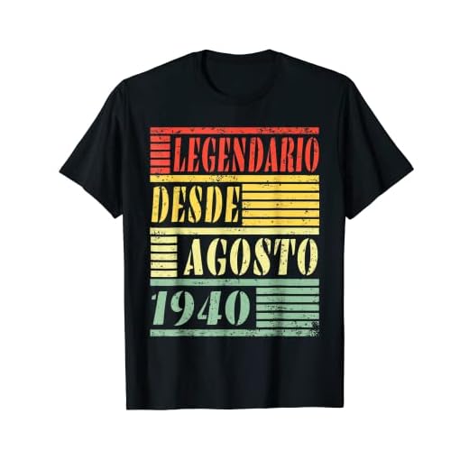 82 Años Cumpleaños Agosto 1940 Hombre Mujer Agosto 1940 82 Camiseta
