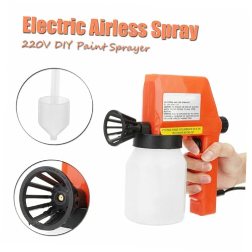 Pulverizador eléctrico de pintura 220v con flujo regulable para estuco 4