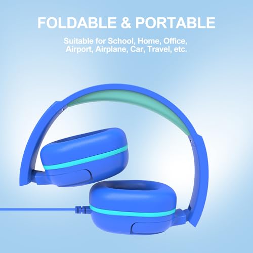 Jimonyer Kids Headphones V3-Blue の商品画像 5