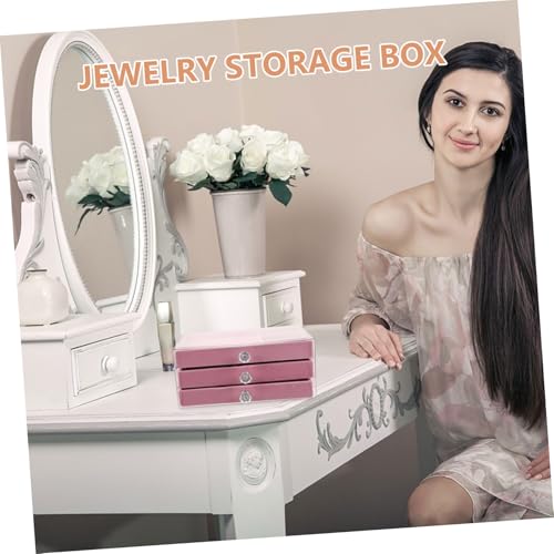 Boîte bijoux velours compacte pour sublimer votre coiffeuse chaque matin - 8
