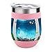 Bouteille isotherme tendance en acier inoxydable 304 de 355 ml - Design original - Beau poisson d'aquarium - Pour les amateurs - Unisexe - Cadeau