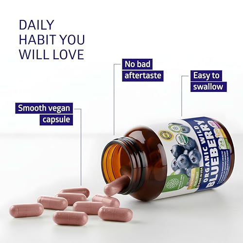 Number One Nutrition USDA Organic Wild Blueberry Extract