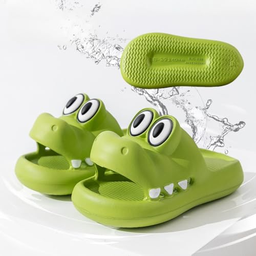 Crocodile Slippers Bathroom Slippers Lovely Female Summer Outside Wear Deodorant Bath Non-slip Home Slippers4