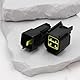 eMagTech 5 Satz 4Pin wasserdichte Auto Stecker Kompatibel mit FURUKAWA FW-C-4F-B FW-C-4M-B