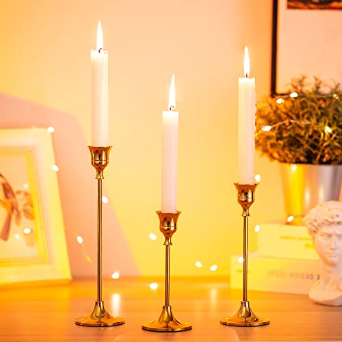 Inweder Gold Candle Holders for Candlesticks - Image 4