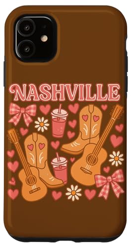 Nashville Coquette Western Aesthetic Country Carcasa para iPhone 11