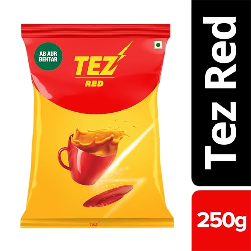 Image of TEZ CTC P-C (250 Grams (Pack of 1), Black CTC Leaf Tea)