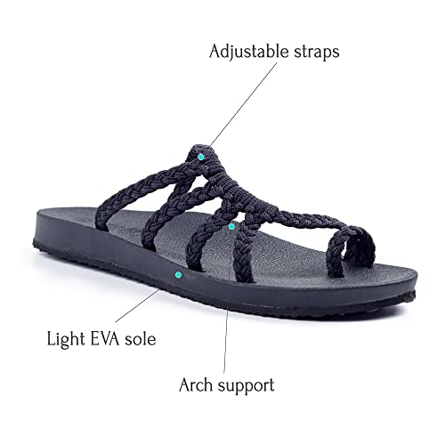 Image of Plaka Relief Flip Flops for Women with Arch Support | Comfy Sandals for Women | Perfect for the Beach, Long Walks or Poolside