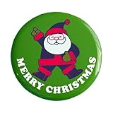 クリスマス缶バッジ【かわいい プレゼント】 (C)