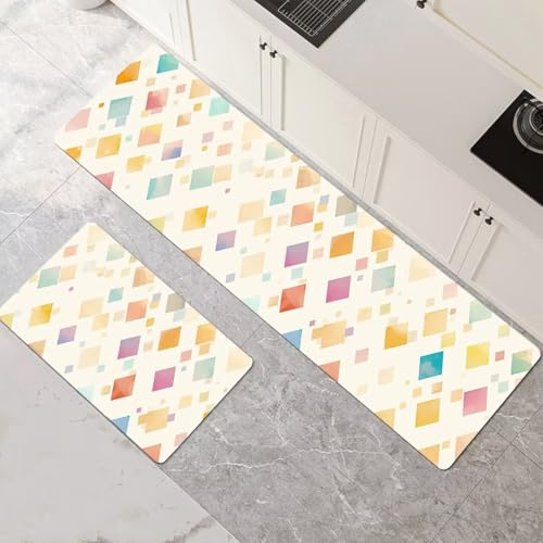 Alfombra cocina lavable súper absorbente de dos tamaños para pasillo y comedor 2