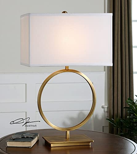 Uttermost Duara lámpara de mesa 1 luz 18.5 pulgadas ancho miniatura 2