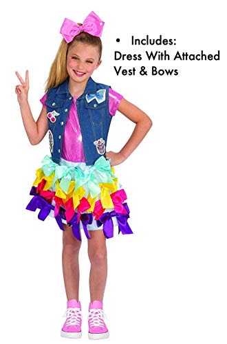 Disfraz JoJo Siwa Vestido con Lazo Talla Mediana miniatura 4