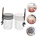 Cabilock 2juegos Taza De Desayuno Portátil Taza De Avena Duradera Frasco De Avena Con Cuchara Hermeticidad Imagen de Cabilock 2juegos Taza De Desayuno Portátil Taza De Avena Duradera Frasco De Avena Con Cuchara Hermeticidad