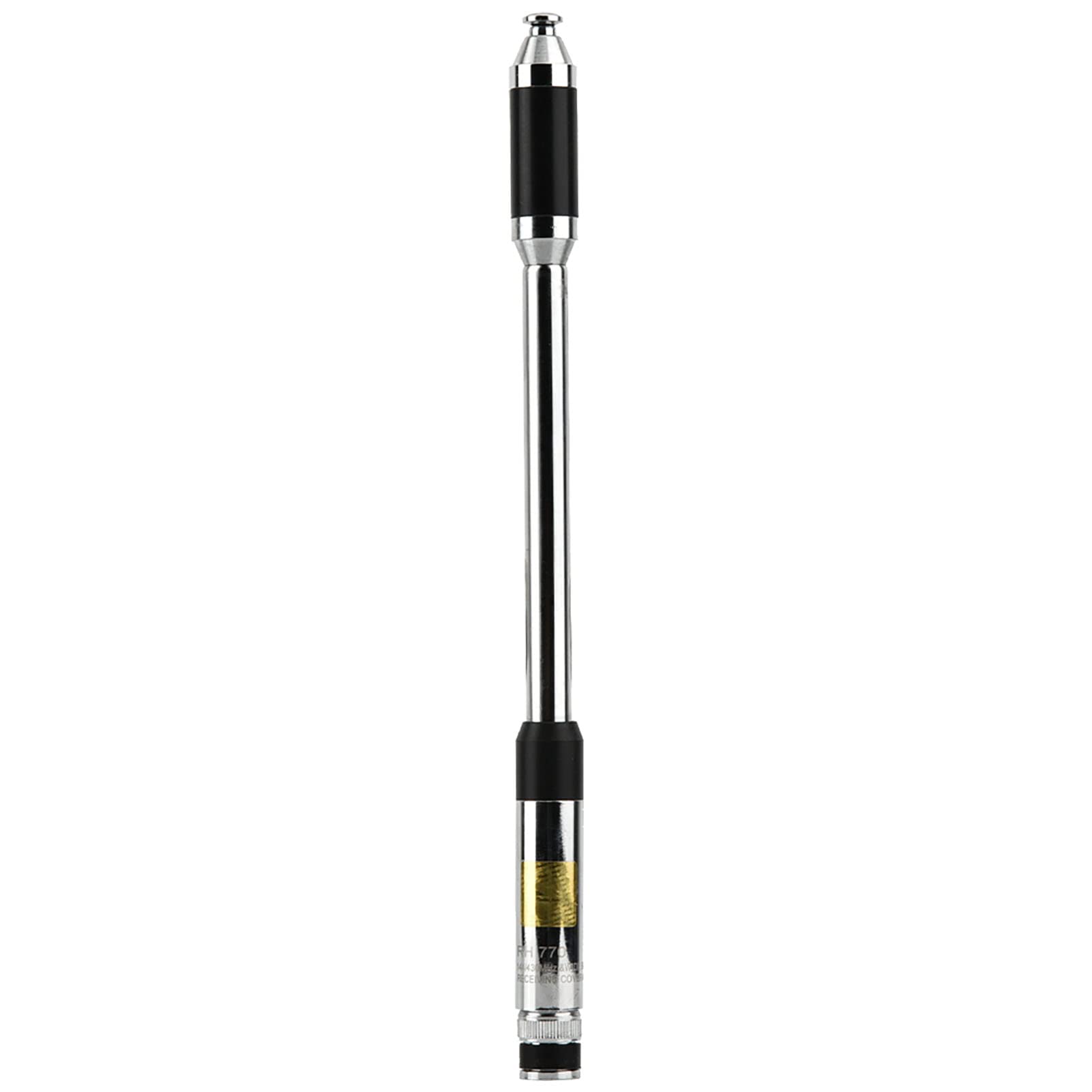 Antenne BNC Double Bande RH770 Antenne Extensible Antenne Radio Bidirectionnelle en Acier Inoxydable pour Talkies-Walkies
