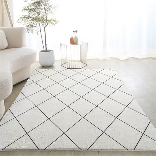 Tapis super doux gris 60x120 cm de qualité supérieure
