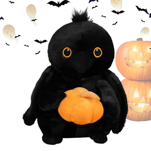 Peluche Halloween corbeau Generico, le compagnon à câliner pour réconforter votre quotidien
