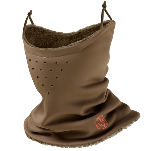 BASSDASH Unisex Winter Neck Gaiter Warmer Insulated Fleece Hunting Face