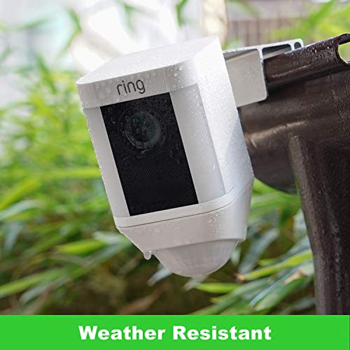image for ALERTCAM Gutter Mount for Ring Spotlight Cam Battery,Weatherproof and 