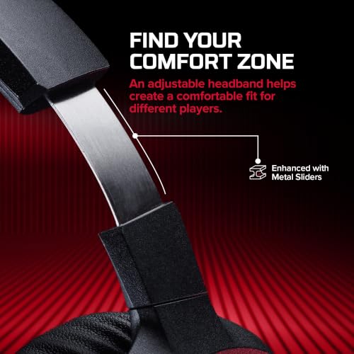 Image of HyperX Cloud Stinger 3 Core - Wired Gaming Headset, Lightweight Over-Ear Headset with mic, 3.5mm Cable, Noise Cancelling, Swivel-to-Mute Function, 50mm Drivers - Black, 275g - (BS1T5AA)