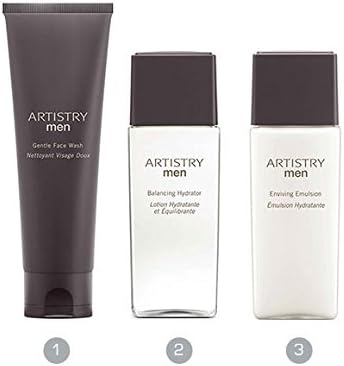 Artistry Men Gentle set 3 (Face wash+Balancing hydrator+Enviving Emulsion)