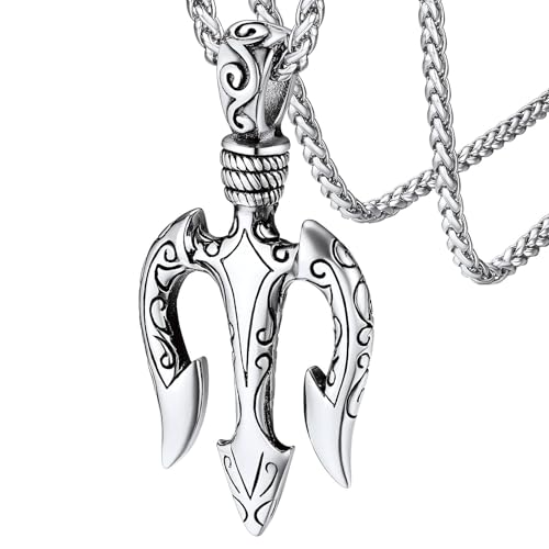 Collier amulette Grèce antique avec emballage cadeau pour homme et femme