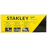 STANLEY STGS6100-IN Small Angle Grinder Suitable For Medium Duty Applications, 600W, 100 millimeters, 1 Year Warranty, Plastic and Metal - (Yellow & Black)