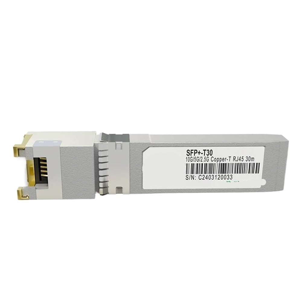 Émetteur-récepteur de port du module 10G/5G/2.5G cuivre 10G RJ45 SFP