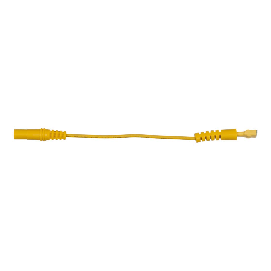 KS Tools 150.0965 4.0mm Input Socket to 5.0mm Test Adapter Socket Flat (Yellow)