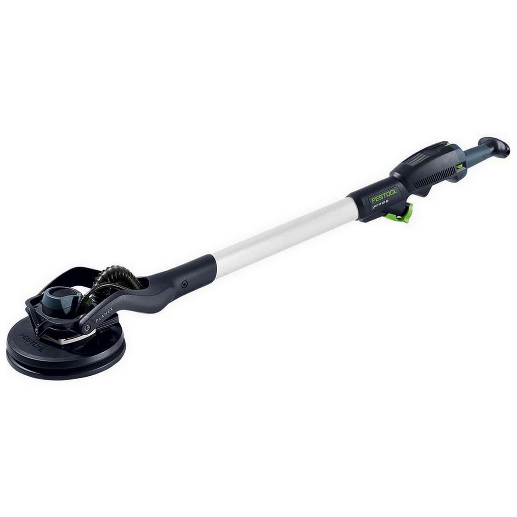Festool Lijadora de Pared PLANEX LHS 2-M 225 EQ - Lijadora Jirafa | Lijadora excéntrica para pared y techo - Motor EC-TEC sin escobillas - Longitud 1,4 m - Bolsa de transporte incluida