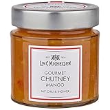 L.W.C. Michelsen - Mango-Chutney -Sweet & Hot- (215g) | fruchtig & pikant | natürlich, ohne Zusätze | mit reifen Mango-Stücken| Pure Natürlichkeit in einem Glas