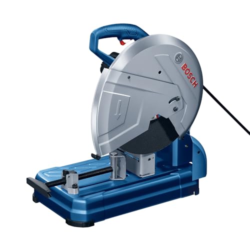 Image of Bosch GCO 14-24 J Heavy Duty Corded Electric Metal Cut Off / Chop Saw, 2,400W, 355 mm, Soft Start, Spindle Lock, Robust Base, 18 Kg + 1 Bosch cutting disc, 1 Year Warranty