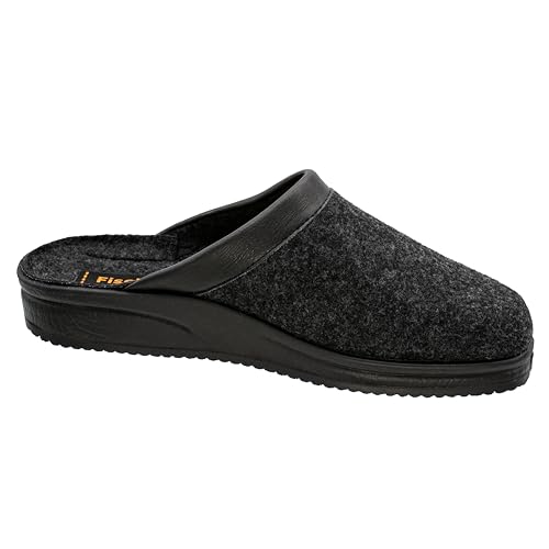 Fischer Herren Andy Pantoffeln, Schwarz (Anthrazit 205), 43 EU