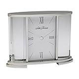 Seth Thomas TSI006060 Table Clock Silver W/Roman Numerals & Glass Carriage Home & Garden Improvement by Seth Thomas