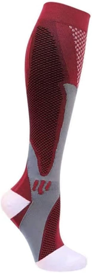 Sports Compression Socks Cycling Mid-rise Wear-resistant Sweat-absorbing